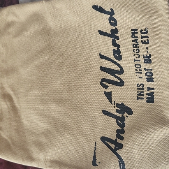 ❤️BUY 2 GET 1 FREE  Andy Warhol Tomato Soup Canvas Bag - Picture 11 of 11